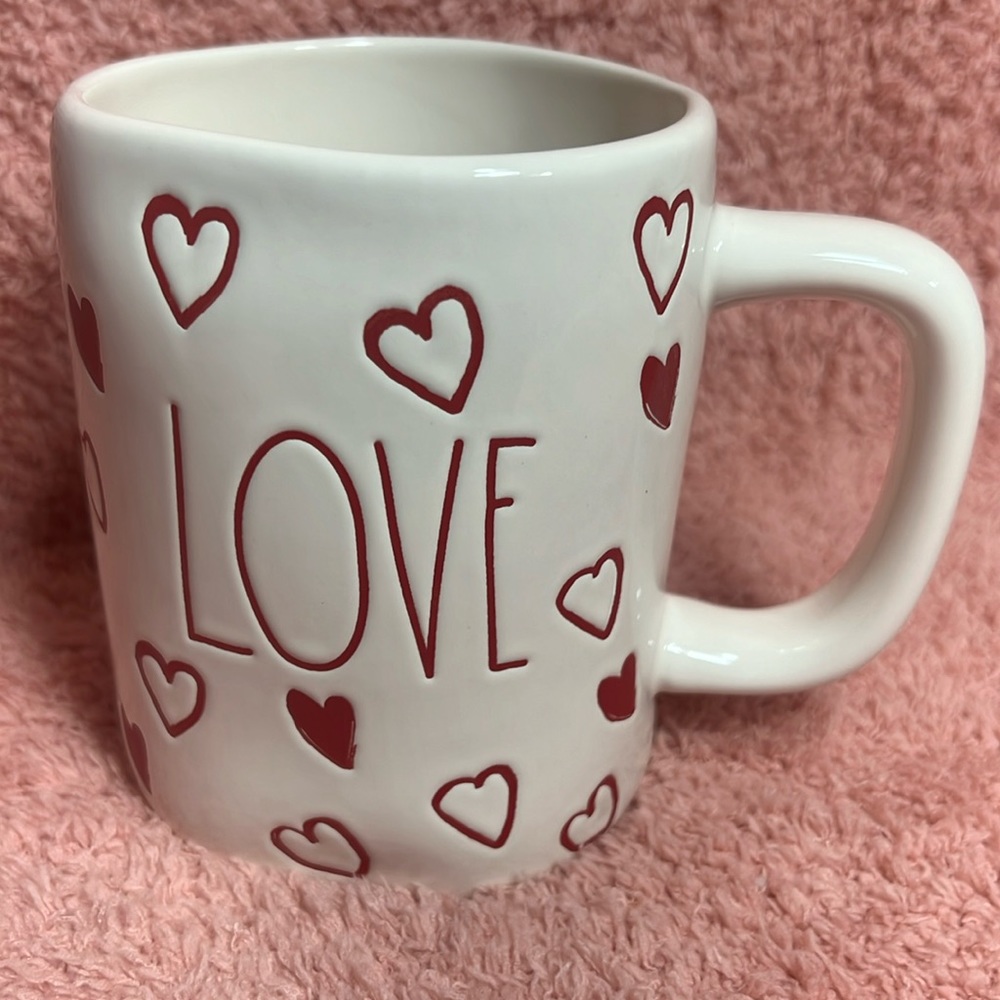 Rae Dunn valentines heart mug